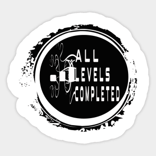 ALL LEVELS 100% Sticker